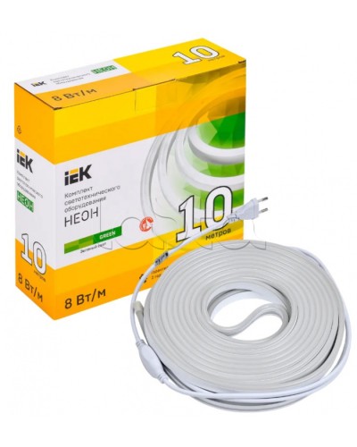 Комплект DIY (2835G120-8-IP65-220В 10м + др.) IEK (LSR5-G-120-65-2-10-S0) в Березниках Источники света(Лампы) Pintop.ru