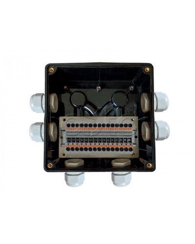 Коробка коммутационная усиленная 183х180х97 Гранд-АЯКС IP67/IP66, PUSH-IN Магнито-контакт в Березниках Распределительные коробки Pintop.ru