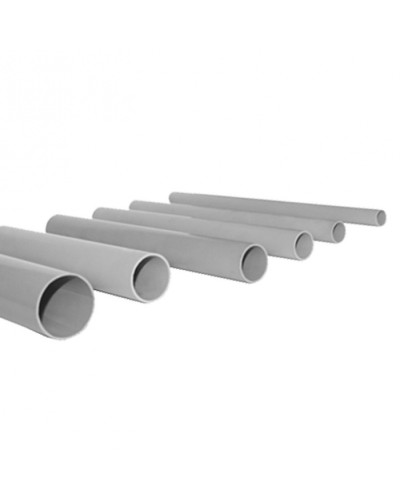 Труба гладкая ПВХ жесткая d32 мм (3 м) (72 м/уп) серая EKF-Plast (trg-32-3n) в Березниках Гладкая труба Pintop.ru