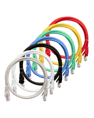 Шнур коммутационный 2хRJ45/8P8C U/UTP кат.5е (NMC-PC4UD55B-050-GY) NIKOMAX (5 м) в Березниках Патчкорды (медные) Pintop.ru