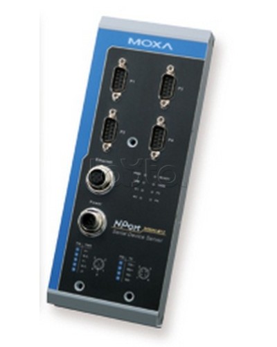 Сервер 4-портовый RS-232/422/485 в Ethernet Moxa NPort 5450AI-M12 в Березниках Дополнительное оборудование для ОПС Pintop.ru