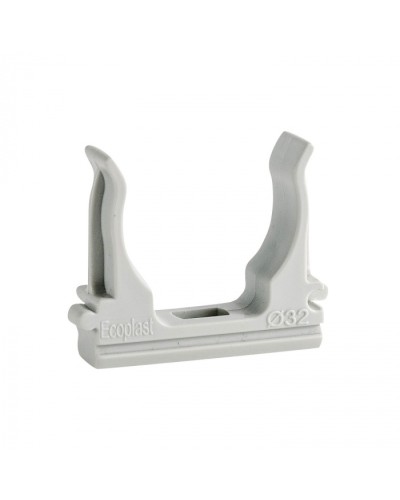 CF32G Держатель (клипса), без галогена, для труб D32мм (10шт) Экопласт (41732-10HF) в Березниках Держатели, клипсы, скобы Pintop.ru