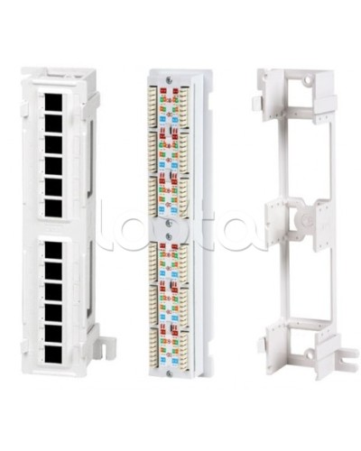 Патч-панель Hyperline PPW-12-8P8C-C5e в Березниках Патч панель Pintop.ru