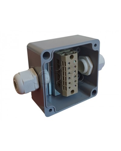 Коробка пылевлагонепроницаемая клеммная G366 А К 10 мм2 АЯКС IP66/IP65, 82x80x55 Магнито-контакт в Березниках Распределительные коробки Pintop.ru