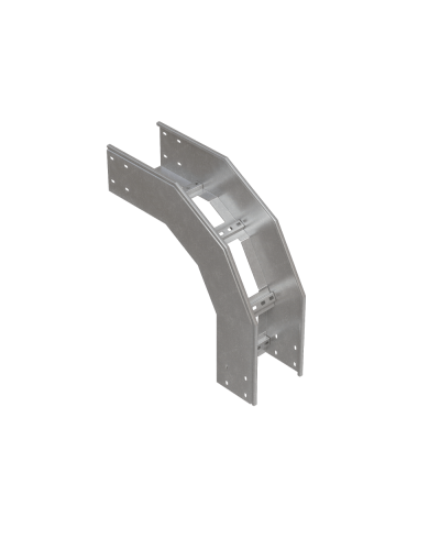 Угол лестничный вертикальный внешний 90 гр. 150х600х1,2 мм N КМ-профиль (LVL90-150-600-1.2 N) в Березниках Аксессуары для лотков Pintop.ru