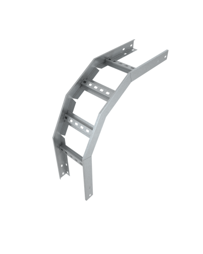 Угол лестничный вертикальный внешний 90 гр. 50х600х1,2 мм Быстрый монтаж КМ-Профиль (LVLS90-50-600-1.2) в Березниках Аксессуары для лотков Pintop.ru