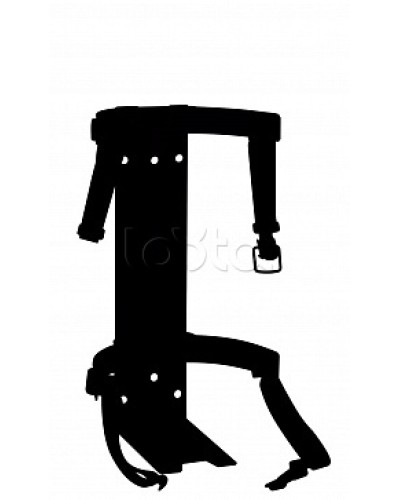 Кронштейн ПОЖТЕХНИКА КТР-8/9 на 2 ремнях (d180-185) для ОП/ОВП-8, ОП/ОВЭ-9 в Березниках Аксессуары для огнетушителей Pintop.ru