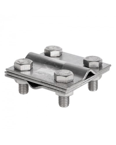 Зажим крестовидный прут-прут (3 пластины 57x57мм) Ni EKF PROxima (lp-55758-ni) в Березниках Электротехническое оборудование Pintop.ru