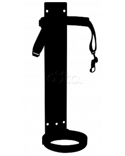 Кронштейн ПОЖТЕХНИКА КТР-ОУ-5 (d140-145) (на 1 ремне) в Березниках Аксессуары для огнетушителей Pintop.ru