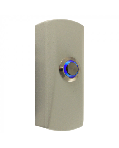 Накладная кнопка выхода с подсветкой Tantos TS-CLICK light (белый) в Березниках Кнопки выхода Pintop.ru