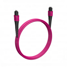 Кабельная сборка MPO(M) -MPO(M)-12 волокон 50/125 OM4, 2 m Cabeus (FOP-50-OM4-12-MPO(m)-12-MPO(m)-B-2m)