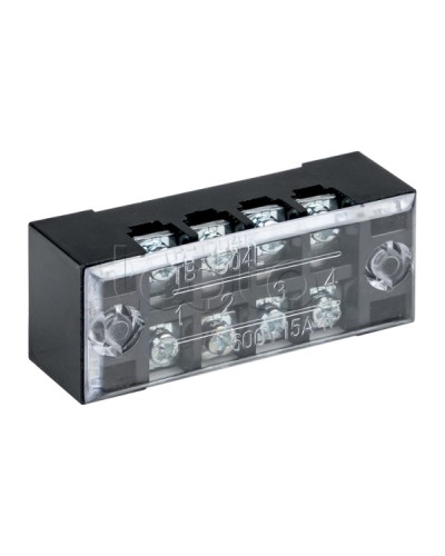 Терминал клеммный TB-1504 до 1,5 мм2 15A 4 клеммные пары EKF PROxima (tb-1504) в Березниках Клеммные колодки Pintop.ru