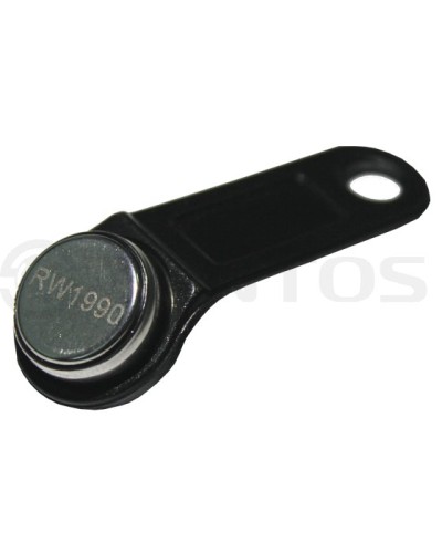 Ключ Touch Memory с 64-битным идентификационным кодом Tantos RW1990 iButton TS (чёрный) в Березниках Оптовые идентификаторы Pintop.ru