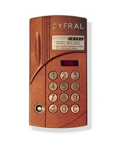 Блок вызова аудиодомофона на 400 абонентов Цифрал ИНТЕЛ в Березниках Блоки вызова многоабонентные Pintop.ru