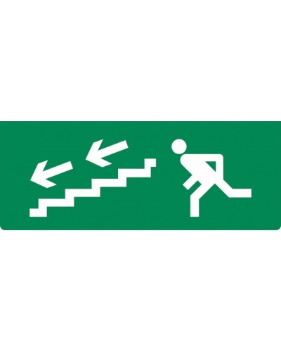 Табло ВИСТЛ Молния-220-РИП Человек вниз по лестнице в Березниках Оповещатели Pintop.ru