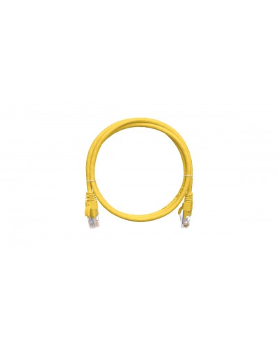 Шнур коммутационный 2хRJ45/8P8C, U/UTP, 4 пары, Кат.5е, LSZH, желтый (2м) NIKOMAX NMC-PC4UD55B-020-C-YL в Березниках Патчкорды (медные) Pintop.ru