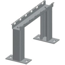 Рама напольная для лотка шириной 150мм LANMASTER LAN-MT-KR150-EZ