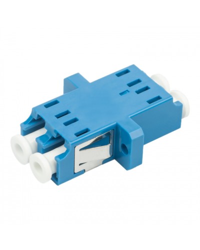 Адаптер оптический проходной LC-LC, OS2, дуплекс (duplex), синий Datarex DR-541102 в Березниках Коммутационные изделия Pintop.ru