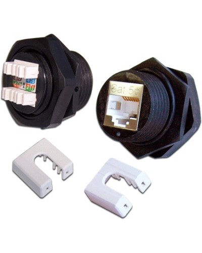 Индустриальный модуль Keystone, RJ45, cat.5e, STP, 180 градусов, IP68 LANMASTER (LAN-OK45S5E/180-WP) в Березниках Коммутационные изделия Pintop.ru