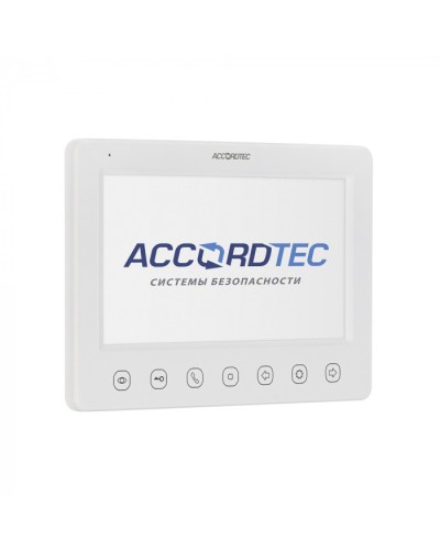 Монитор видеодомофон AccordTec AT-VD 751C/M/SD WH в Березниках Абонентские IP устройства Pintop.ru