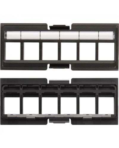 Вставка под кейстоны в модульную панель, экранированная, 6 портов, без шторок LANMASTER LAN-FRM-IN-6OK-SXX в Березниках Коммутационные изделия Pintop.ru