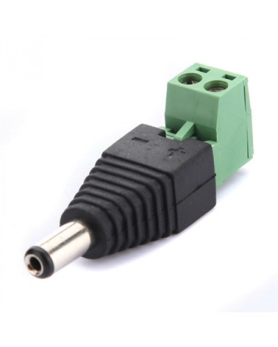 Коннектор Tantos РАЗЪЕМ TS DC штекер питания с клеммной колодкой, двухсекционный в Березниках Коннекторы Pintop.ru