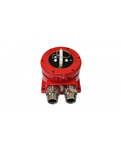 Извещатель пожарный ручной взрывозащищённый адресный Рубеж ExИП 535-1В-R3-А-M20+3-М20 в Березниках Адресная система пожарной сигнализации РУБЕЖ Pintop.ru