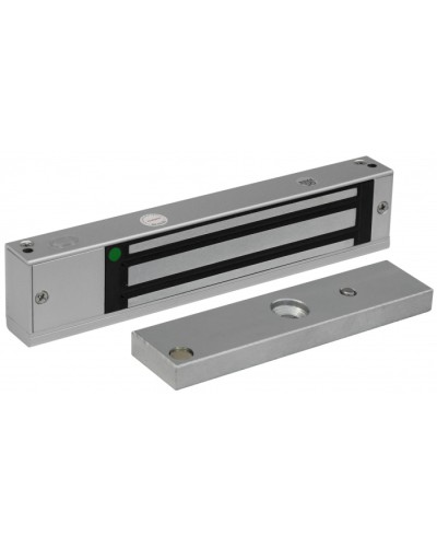 Smartec ST-EL140DL-SL - Электромагнитный замок, внутреннее исполнение, СИД, датчик положения двери, 12 VDC / 250мА, усилие 140-150 кг. в Березниках Электромагнитные замки Pintop.ru