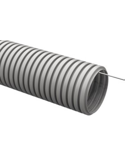 ELASTA Труба гофр. ПВХ d=20мм с зондом (25м) IEK (CTG20-20-K41-025I) в Березниках Труба гофрированная Pintop.ru