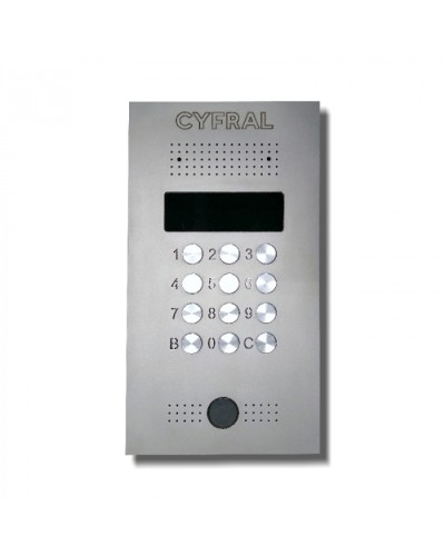 Цифрал CCD-2094.3/РVС IP Микропроцессорный блок вызова в Березниках Абонентские IP устройства Pintop.ru