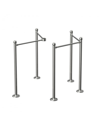 Ограждение угловое Ростов-Дон ОУ-Р (Хром) в Березниках Ограждения Pintop.ru