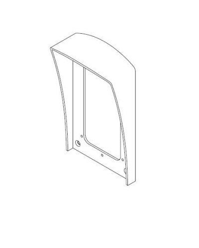 Комплект монтажный для блоков вызова БВД-406х, БВД-407х, БВД-408х Vizit МК-406 в Березниках Аксессуары для многоабонентных систем Pintop.ru