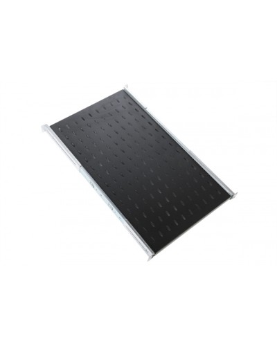 Полка выдвижная перфорированная 750мм ЦМО ТСВ-75-9005 в Березниках Полки для шкафов и стоек Pintop.ru