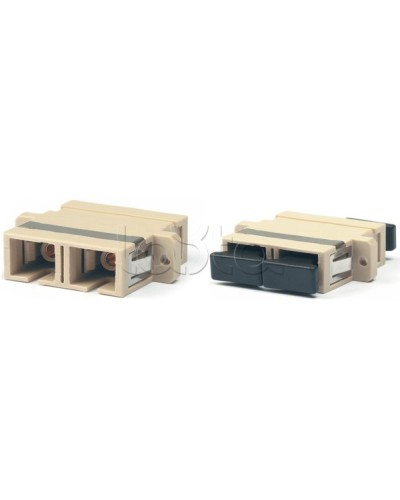 Адаптер проходной SC/UPC-SC/UPC Hyperline FA-P11Z-DSC/DSC-N/BK-BG в Березниках Проходные адаптеры Pintop.ru