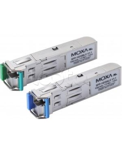 Трансивер-SFP одножильный (WDM) Moxa SFP-1G10ALC-T в Березниках Модули SFP/XFP/GBIC Pintop.ru