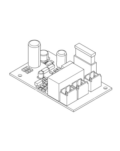 Came LB39 (002LB39) - Плата аварийного питания для подключения и зарядки 2 аккумуляторов, 12 В - 7 Ач в Березниках Запчасти для шлагбаумов и автоматики Pintop.ru