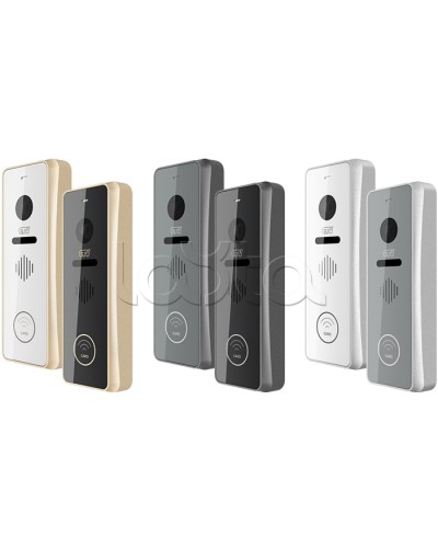 Панель вызывная CTV-D4002EM (серебро) в Березниках Вызывные видеопанели малоабонентные Pintop.ru