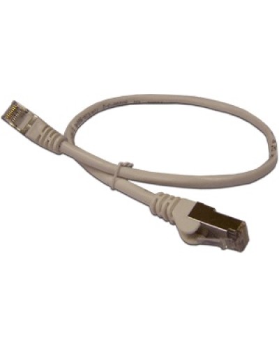 Патч-корд RJ45 - RJ45, 4 пары, FTP, категория 6, 10 м, серый LANMASTER LAN6-S45-45-10.0-GY в Березниках Патчкорды (медные) Pintop.ru