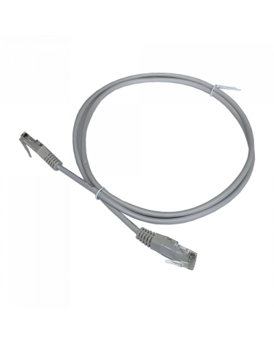 Патч-корд 2-х парный UTP кат.5e, с заливными колпачками, 0.5 м, серый TWT (TWT2-45-45-0.5-GY) в Березниках Патчкорды (медные) Pintop.ru