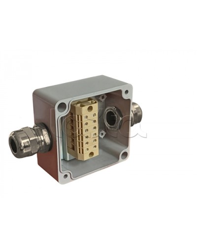 Коробка пылевлагонепроницаемая клеммная G366 А МВ К АЯКС IP66/IP65, 82x80x55 Магнито-контакт в Березниках Распределительные коробки Pintop.ru