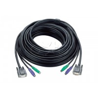 КВМ-кабель с интерфейсами PS/2, VGA (10м) ATEN 2L-1010P
