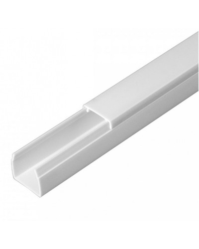 Кабель-канал белый 2-й замок в п/э 16х16 (84 м/уп) Промрукав (PR03.0048) в Березниках Кабель-канал Pintop.ru