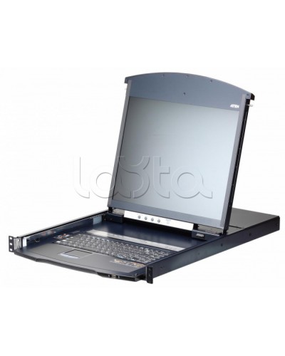 KVM консоль с переключателем ATEN KL1108VN-AXA-RG в Березниках Оборудование для видеонаблюдения Pintop.ru