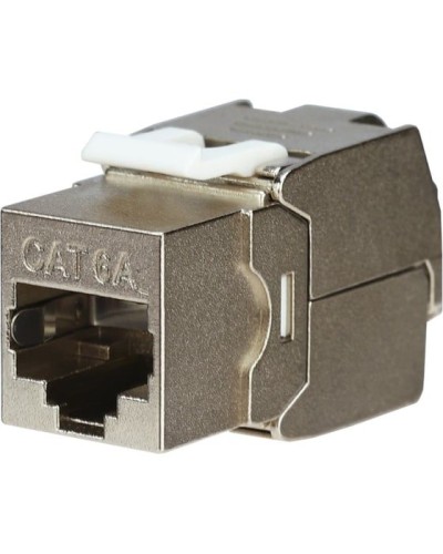 Модуль Keystone, Jack RJ-45(8P8C), FTP экранированный, CAT 6A, тип 180 град., самозажимной REXANT PRO 02-0361 в Березниках Модули Keystone Pintop.ru