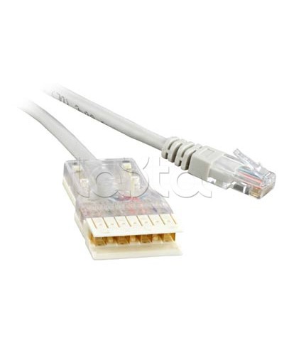 Патч-корд Hyperline PC-110-RJ45-4P-C5e-3M-LSZH-GY в Березниках Патчкорды (медные) Pintop.ru