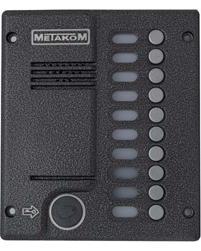 Блок вызова домофона Метаком MК10.2-RFEVN в Березниках Вызывные видеопанели малоабонентные Pintop.ru