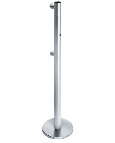 Стойка ограждения односторонняя Oxgard ВЗР2442.09.52 в Березниках Ограждения Pintop.ru