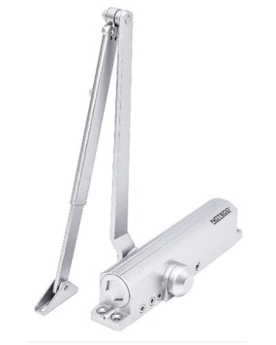 Доводчик NOTEDO DC-030-130 EN2-5 DA+BC (серебро) в Березниках Доводчики Pintop.ru