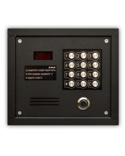 Цифровой домофон Олевс PRO-TM черный в Березниках Домофония Pintop.ru