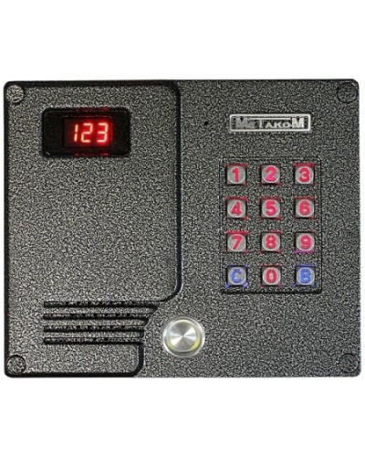 Многоабонентный антивандальный блок вызова Метаком МК2007-ТМЕ в Березниках Блоки вызова многоабонентные Pintop.ru